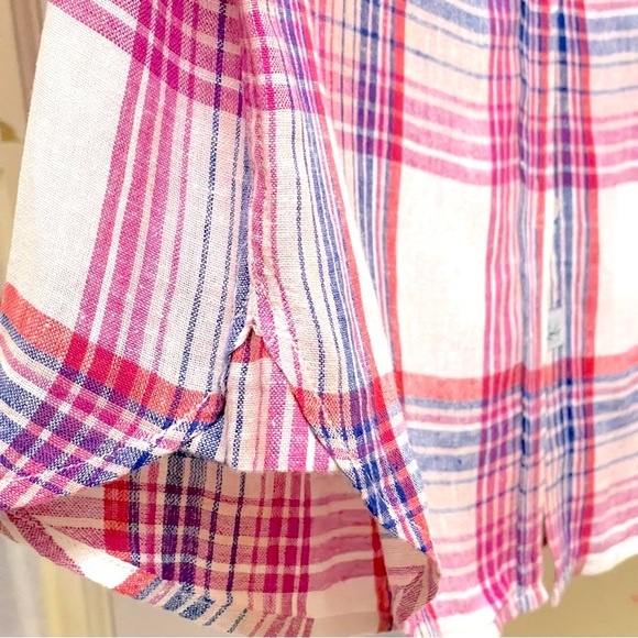 NWOT RAILS Charli Plaid Long Sleeve Shirt Size S - Picture 6 of 12